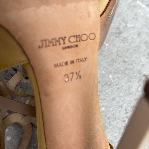 Jimmy Choo patent leather strappy sandals - Picture 11 of 12